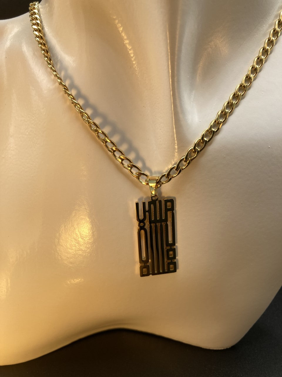 18K Gold Plated Kalima Necklace