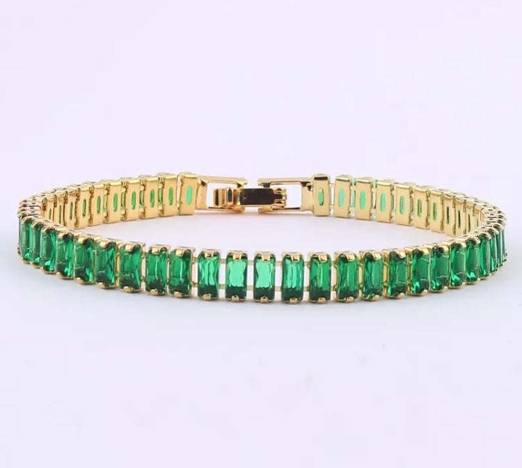 18K Gold Plated AAA Zircon Bracelet