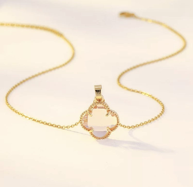 18K Gold Plated Cubic Zirconia Necklace