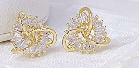 gold plated earrings