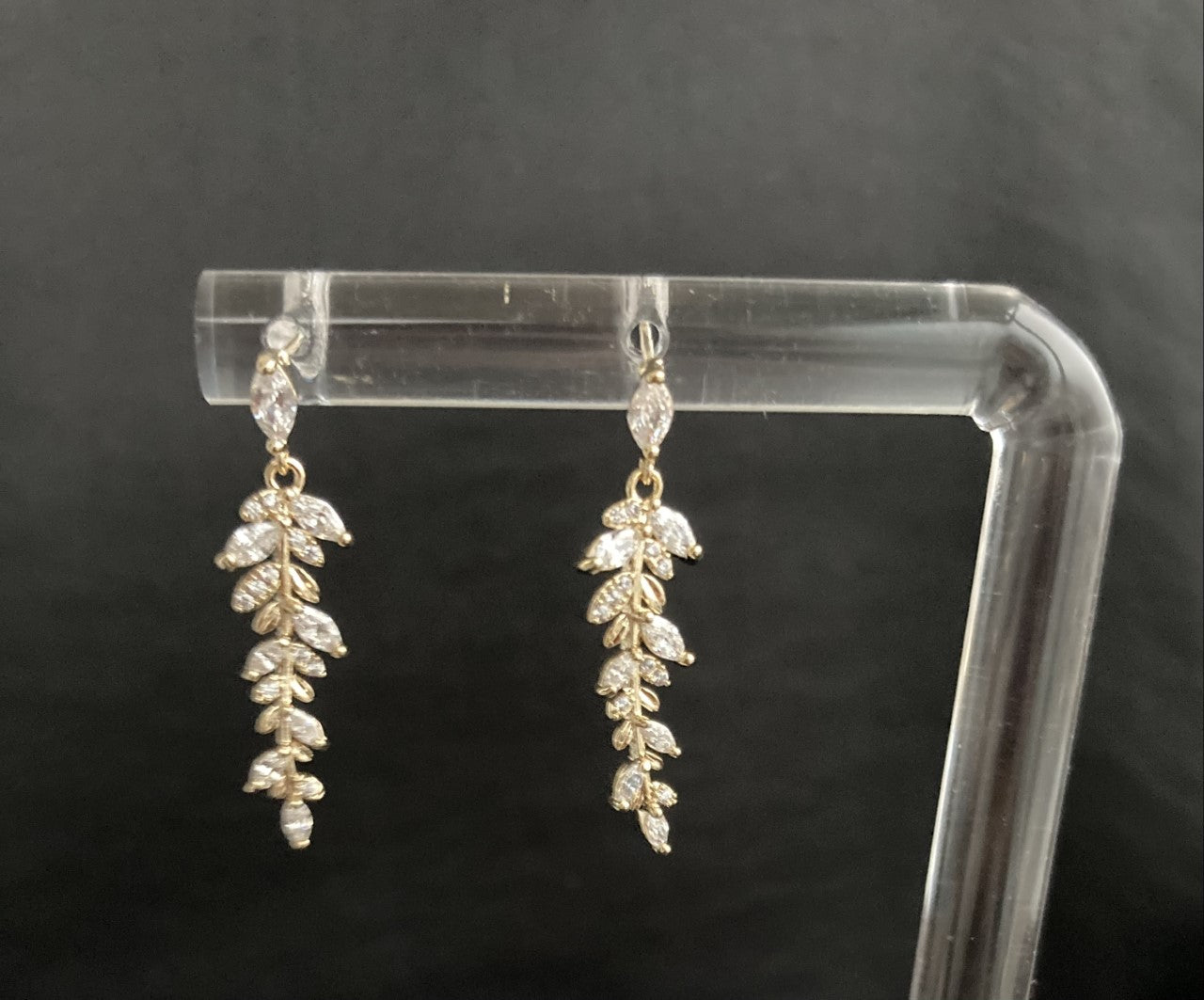 gold plated earrings