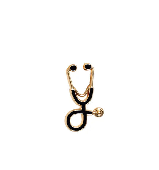 Stethoscope Brooch Pin