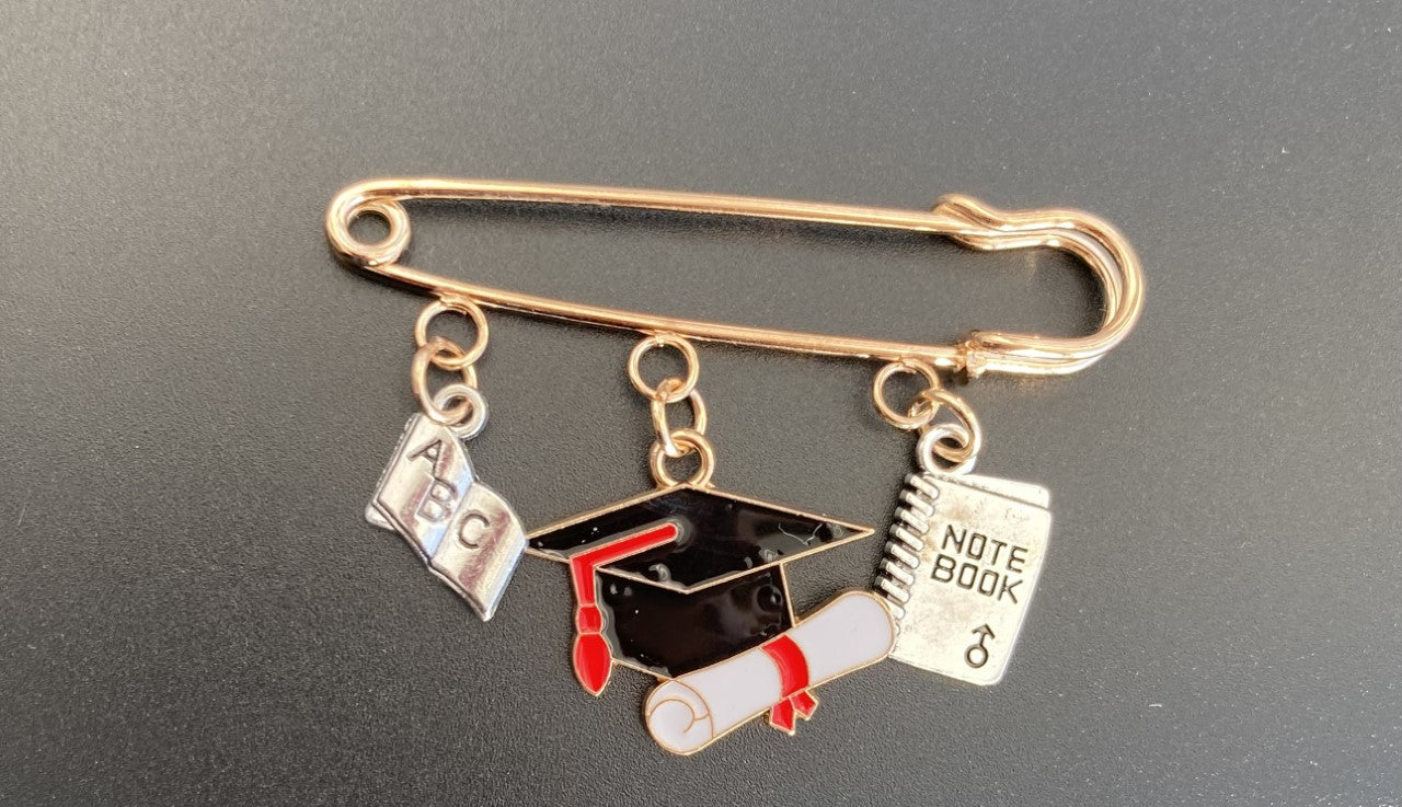 Graduation Brooch Pin